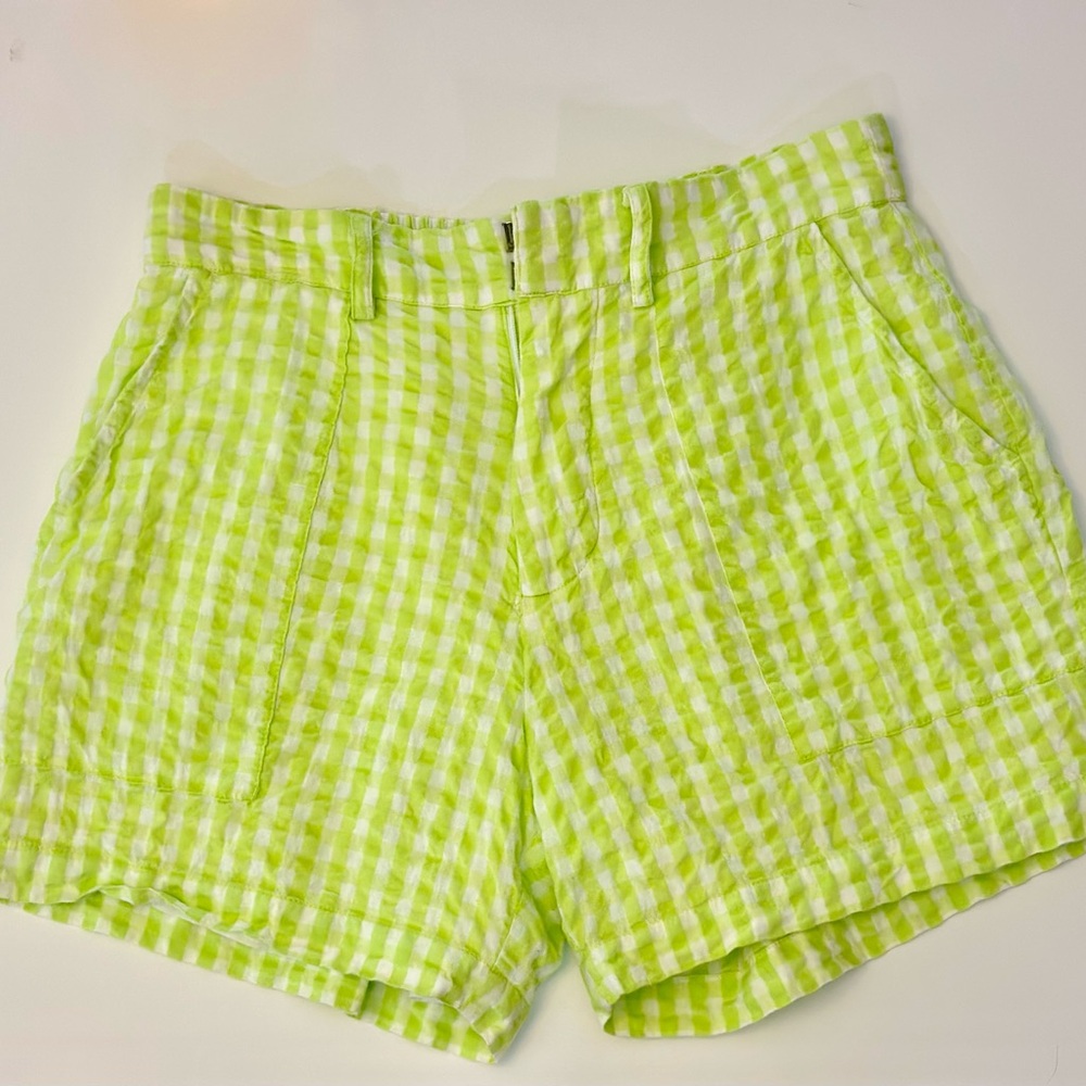 Roller Rabbit Remi Gingham Sierra Shorts